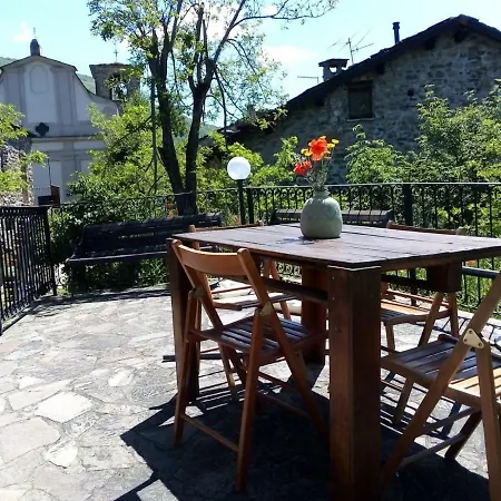 Дом отдыха El Mirador - Brugnello Casa Con Vista A Picco Sul Trebbia Ballerini